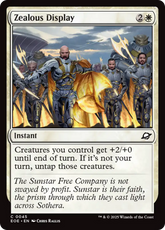 Exibição Zelosa / Zealous Display - Magic: The Gathering - MoxLand